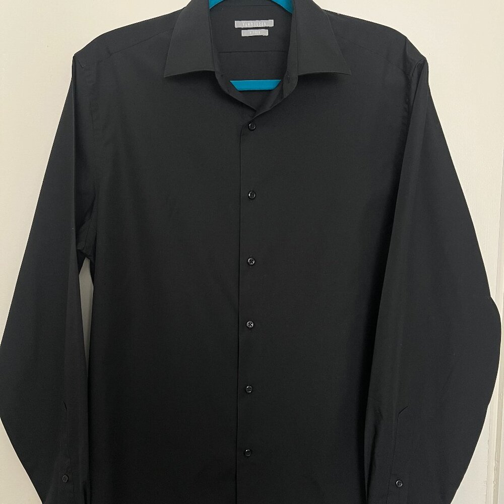 Van Heusen black dress shirt